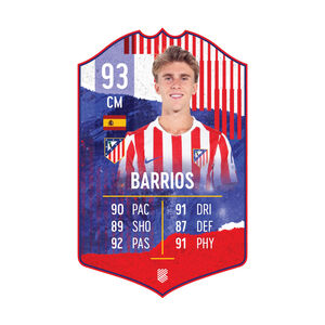 Carta Coleccionable Barrios 25/26